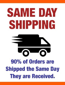 Same Day Shipping!