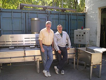 Walt and Helmut from Du-Lite Walt and Helmut from Du-Lite