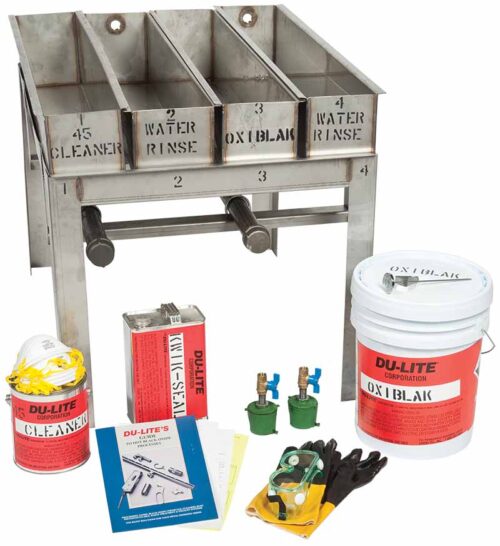 Du-Lite Complete Gunsmith Setup: 202 - 4 Stainless Steel Tanks